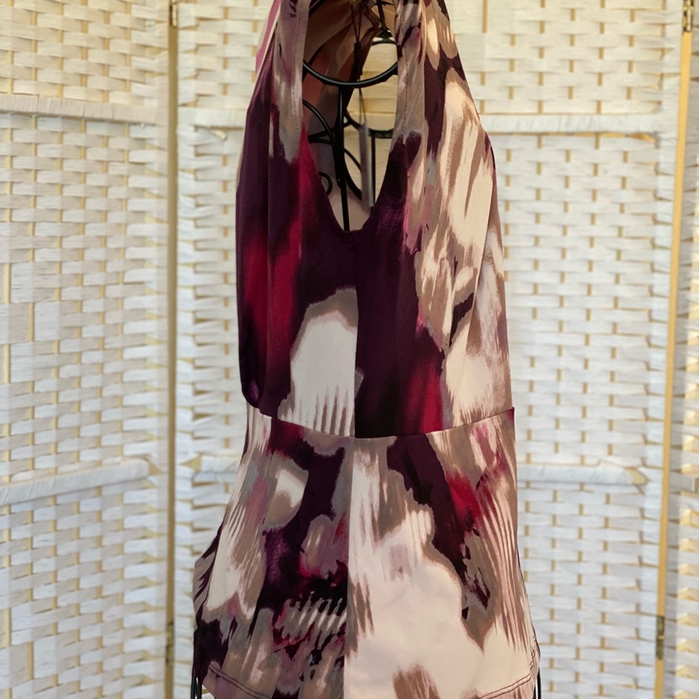 NWT Calvin Klein New With Tag Abstract Pattern Top - Picture 3 of 8